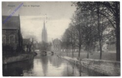 Brügge, Bruges, Pont du Béguinage