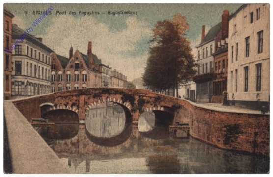 ak119273 Brügge, Bruges, Pont des Augustins