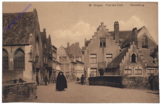 ak119274 Brügge, Bruges, Pont des Clefs