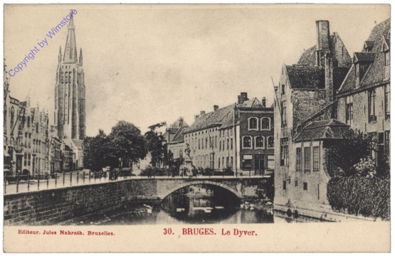 ak119278 Brügge, Bruges, Le Dyver