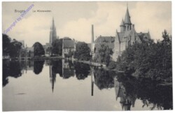 Brügge, Bruges, Le Minnewater