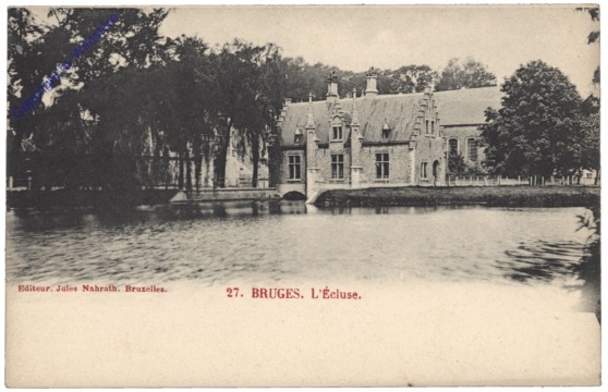 ak119284 Brügge, Bruges, L'Écluse