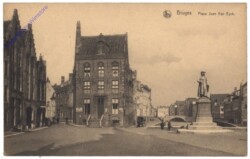 Brügge, Bruges, Place Jean Van Eyck