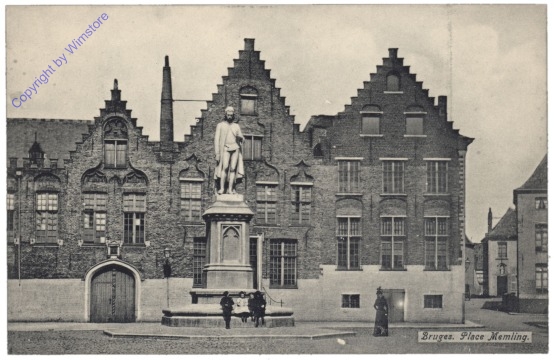 ak119290 Brügge, Bruges, Place Memling