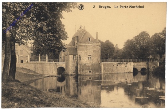 ak119298 Brügge, Bruges, Le Porte Maréchal