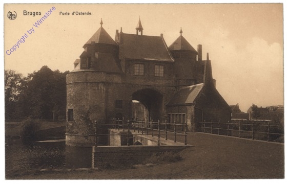 ak119301 Brügge, Bruges, Porte d'Ostende