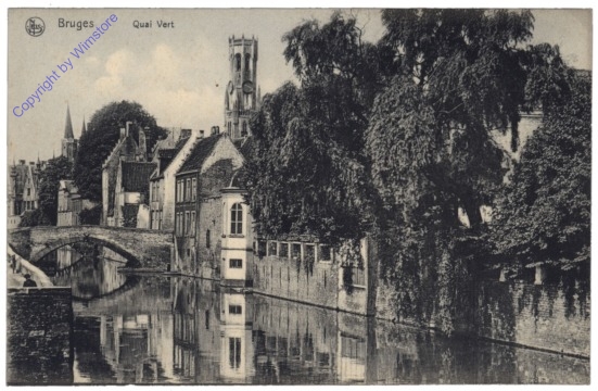 ak119303 Brügge, Bruges, Qual Vert