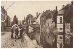 Brügge, Bruges, Le Quai Vert