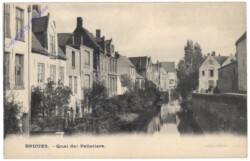 ak119307 Brügge, Bruges, Quai des Pelletiers