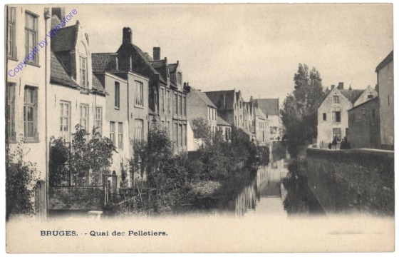 ak119307 Brügge, Bruges, Quai des Pelletiers