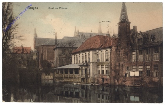 ak119310 Brügge, Bruges, Quai du Rosaire