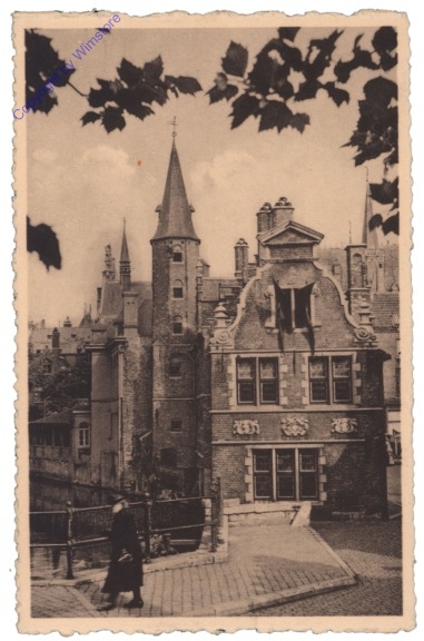 ak119311 Brügge, Bruges, Quai du Rosaire