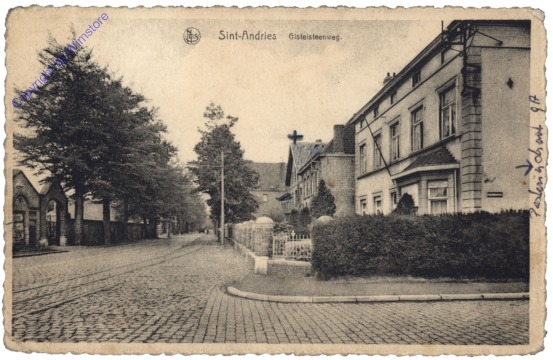 ak119321 Brügge, Bruges, Sint-Andries, Gistelsteenweg