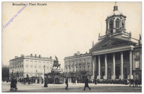 ak119322 Brüssel, Bruxelles, Place Royale
