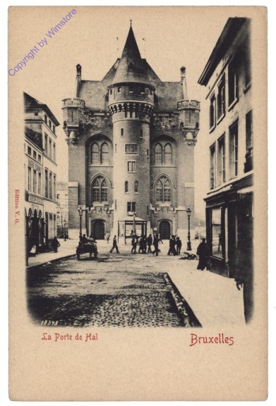 ak119323 Brüssel, Bruxelles, La Porte de Hal