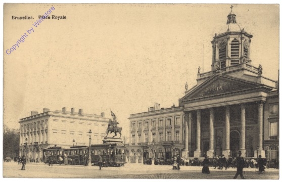 ak119324 Brüssel, Bruxelles, Place Royale