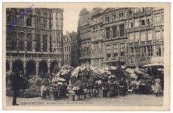 Brüssel, Bruxelles, Grand Place Marché aux Fleurs