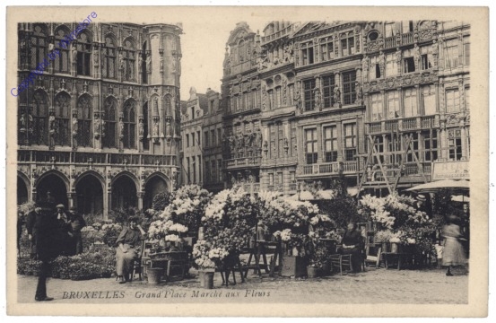 ak119327 Brüssel, Bruxelles, Grand Place Marché aux Fleurs