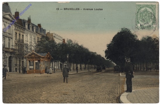 ak119328 Brüssel, Bruxelles, Avenue Louise