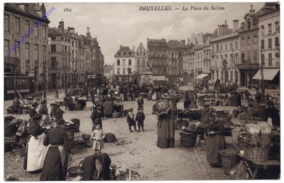 ak119331 Brüssel, Bruxelles, La Place du Sablon