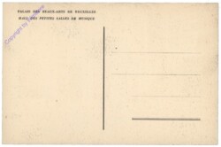 Brüssel, Bruxelles, Palais des Beaux-Arts
