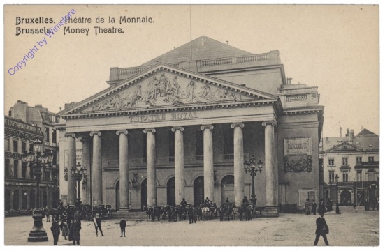 Brüssel, Bruxelles, Theatre de la Monnaie