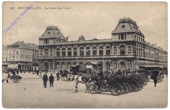 ak119365 Brüssel, Bruxelles, La Gare du Nord