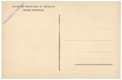Brüssel, Bruxelles, Palais des Beaux-Arts, Entree Principale