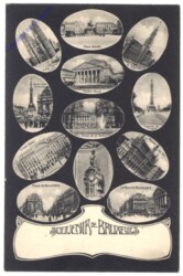 Brüssel, Bruxelles, Multiansicht