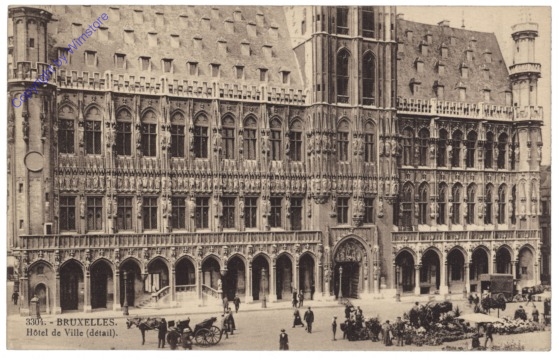 ak119390 Brüssel, Bruxelles, Hotel de Ville