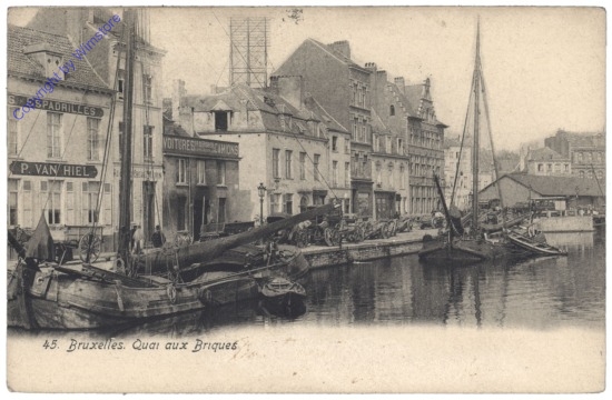 Brüssel, Bruxelles, Quai aux Briques