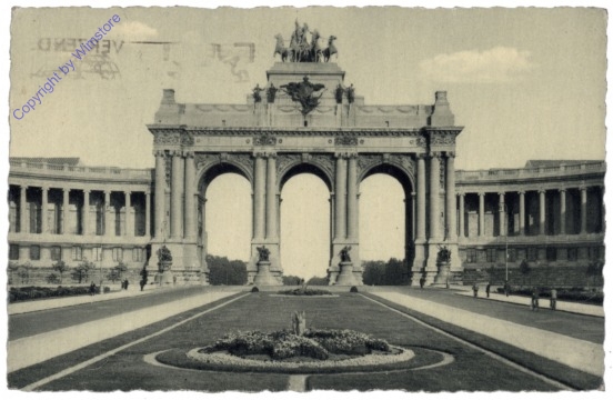 ak119395 Brüssel, Bruxelles, Arcades du Cinquantenaire