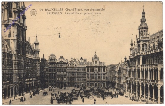 ak119401 Brüssel, Bruxelles, Grand'Place, vue d'ensemble