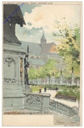 Brüssel, Bruxelles, Square et Egllise N.D. u Sablon