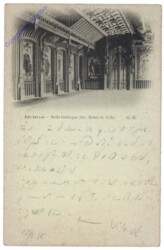 Brüssel, Bruxelles, Salle Gothique (Int. Hotel de Ville)