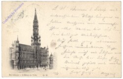 Brüssel, Bruxelles,L'Hotel de Ville