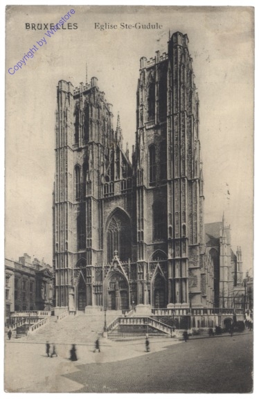 ak119410 Brüssel, Bruxelles, L'Eglise Ste-Gudule