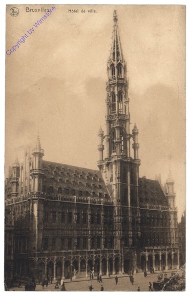 ak119411 Brüssel, Bruxelles, Hotel de Ville