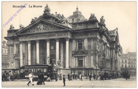 ak119419 Brüssel, Bruxelles, La Bourse