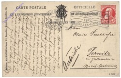 Brüssel, Bruxelles, Exposition de Bruxelles, 1910. Le Grand Palais
