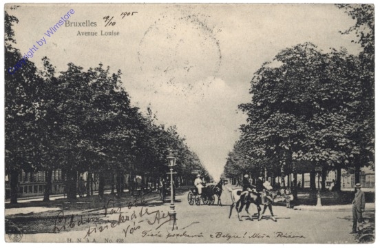 ak119427 Brüssel, Bruxelles, Avenue Louise