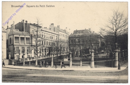 Brüssel, Bruxelles, Square du Petit Sablon