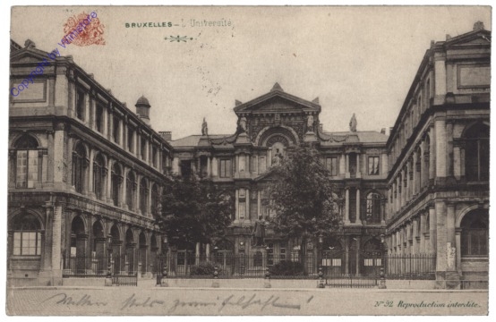 ak119430 Brüssel, Bruxelles, L'Univeristé
