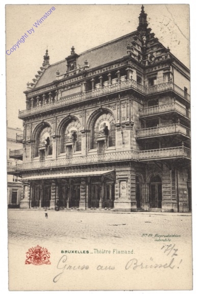 Brüssel, Bruxelles, Theatre Flamand