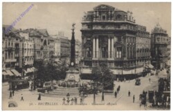 Brüssel, Bruxelles, Place de Brouckère, Monument Anspach