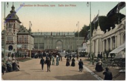 Brüssel, Bruxelles, Exposition de Bruxelles, 1910. Salle des Fetes