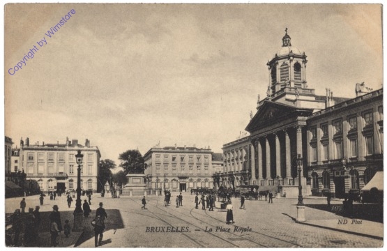 ak119448 Brüssel, Bruxelles, Le Place Royale