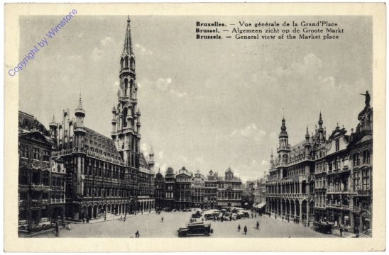 Brüssel, Bruxelles, Vue général de la Grand'Place
