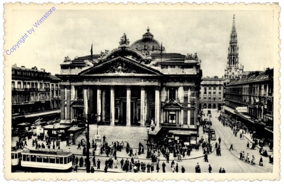 ak119451 Brüssel, Bruxelles, La Bourse