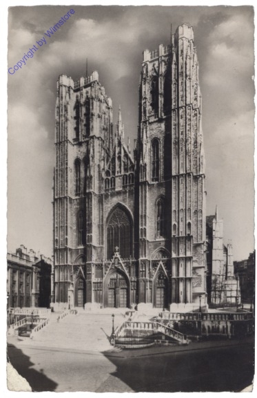 ak119452_1 Brüssel, Bruxelles, Collègiale Ste-Gondule